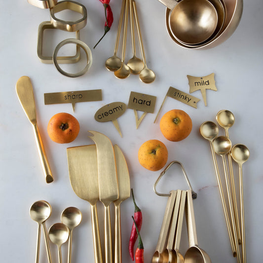 Indispensable couteau à tartiner -Be Home- doré .