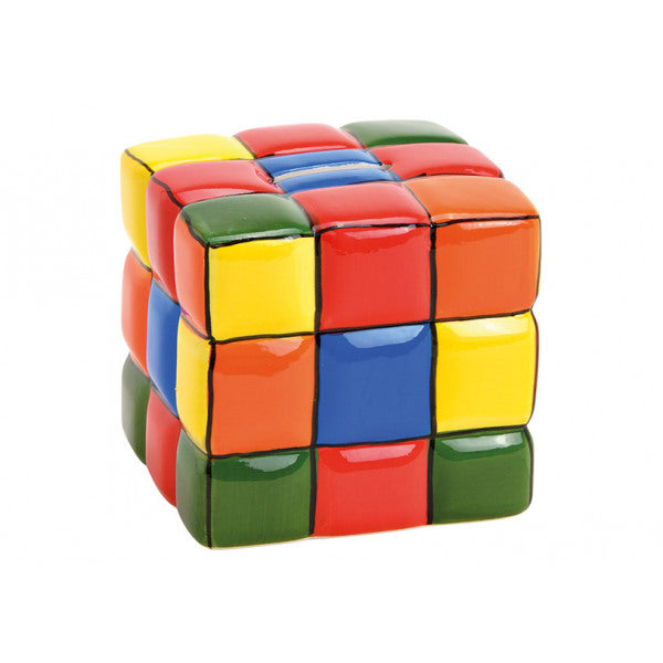 Tirelire Rubis cube en céramique