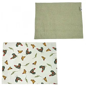 Sets de table réversibles , campagne chic ! - Déco Nord Sud