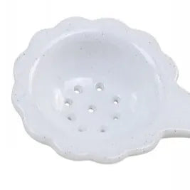 Passoire à thé , porcelaine vieillie - Déco Nord Sud
