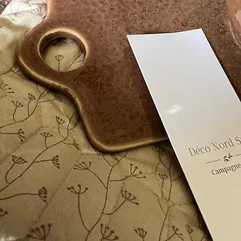 Planchette céramique et bol chocolat Bloomingville - Déco Nord Sud