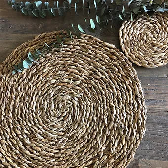 Osier tressé, sets et panier - Déco Nord Sud