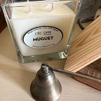 Bougies parfumées, Françaises 100% végétales soja. - Déco Nord Sud