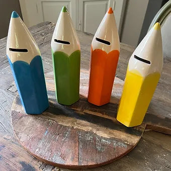 Crayon tirelire en céramique - Déco Nord Sud