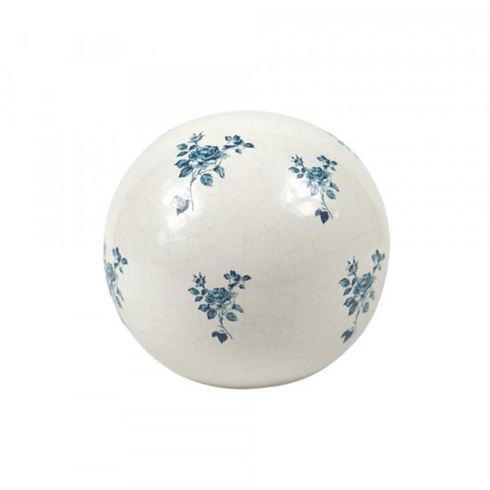 Boules décoratives , céramique craquelée - Déco Nord Sud