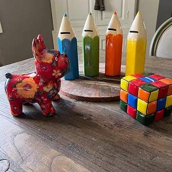Crayon tirelire en céramique - Déco Nord Sud