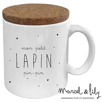 Mug céramique - Petit Lapin pin pin - Déco Nord Sud