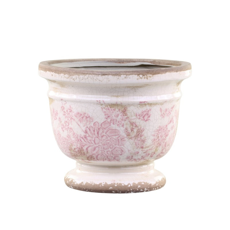 Caches pots, céramique vieillie Chic Antique