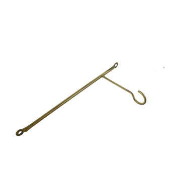 Crochets/portes serviettes muraux dorés mat - 3 modèles - Déco Nord Sud