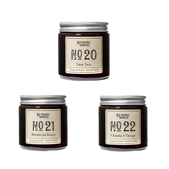 Bougies, saveurs gourmandes. - Déco Nord Sud